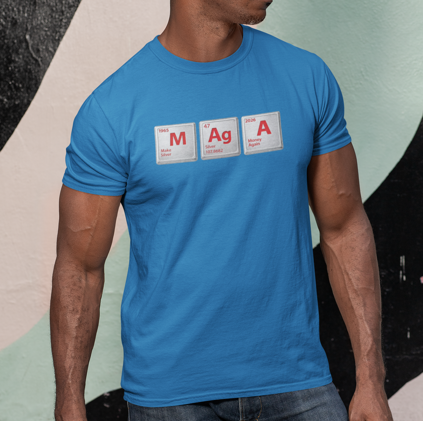 MAgA - Make Silver Money Again Unisex Soft-style T-Shirt