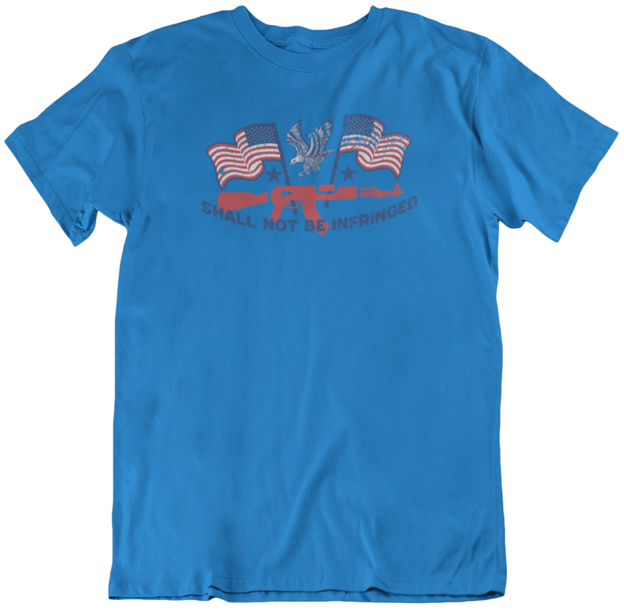 "Shall Not Be Infringed" Patriotic Unisex Soft-style T-Shirt