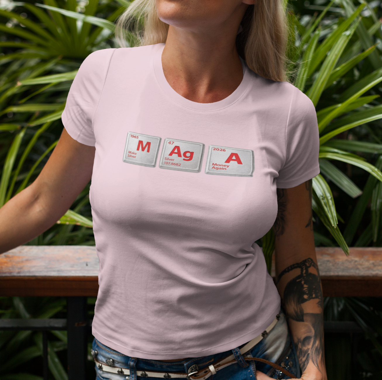 MAgA - Make Silver Money Again Unisex Soft-style T-Shirt