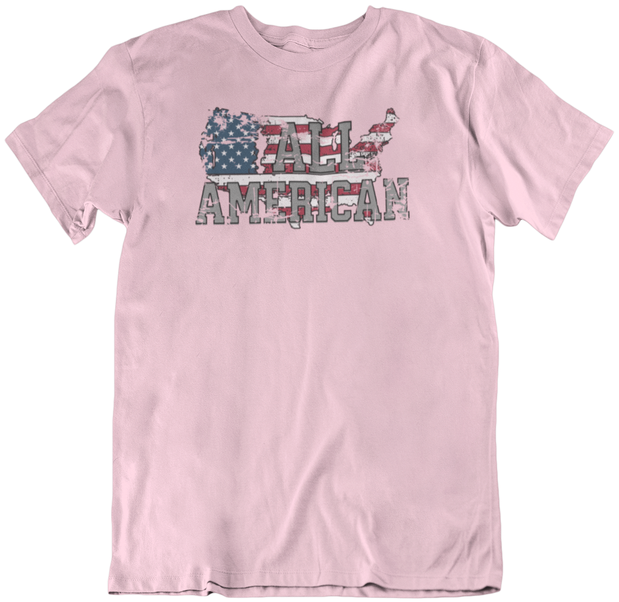 "All American" Patriotic Unisex Soft-style T-Shirt