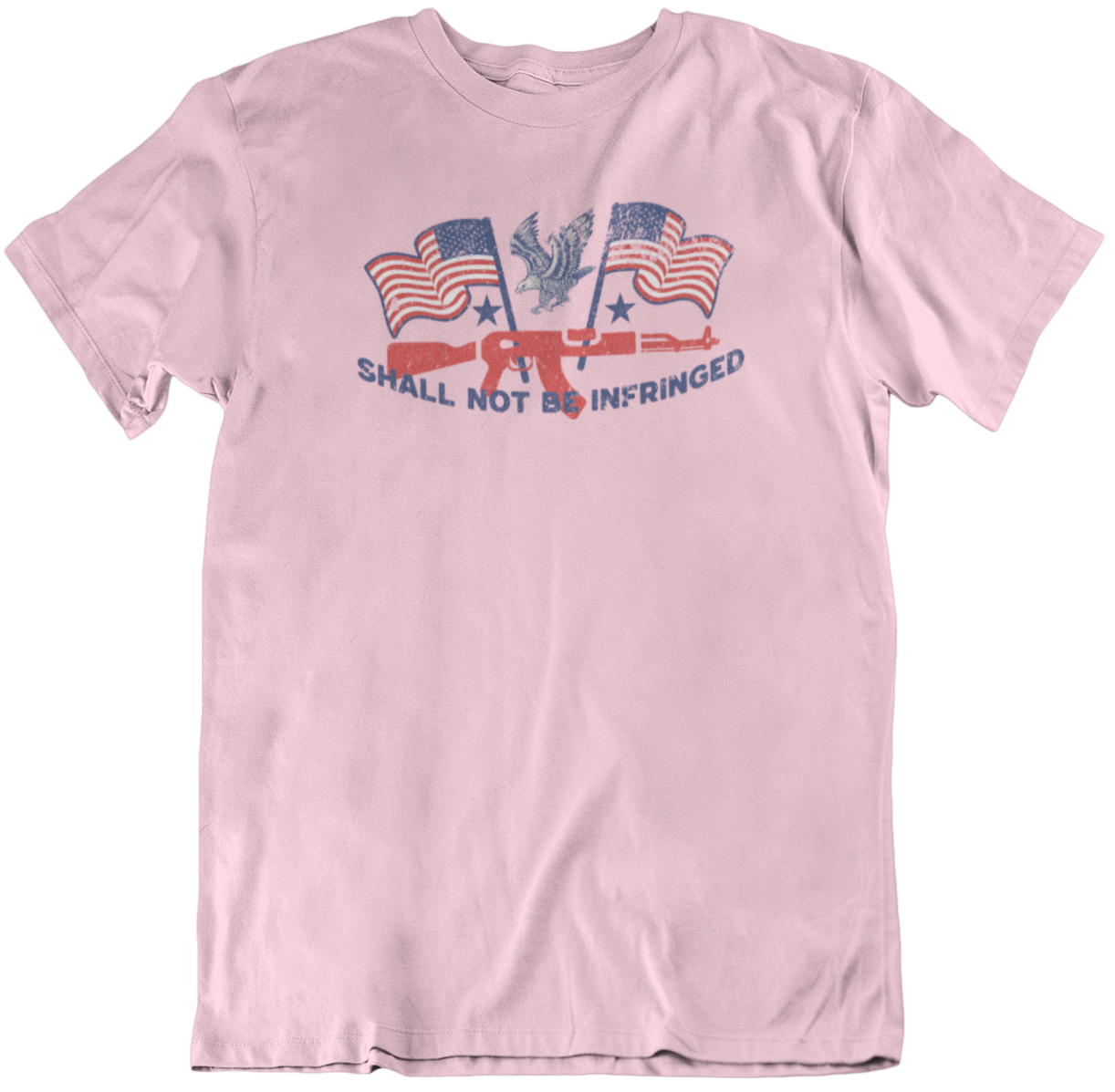 "Shall Not Be Infringed" Patriotic Unisex Soft-style T-Shirt