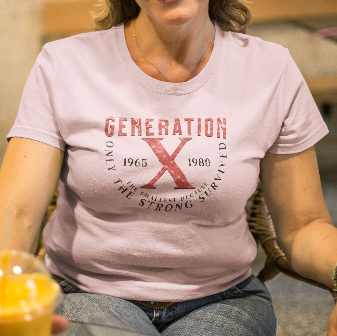 Generation X - Only The Strong Survived Unisex Soft-style T-Shirt