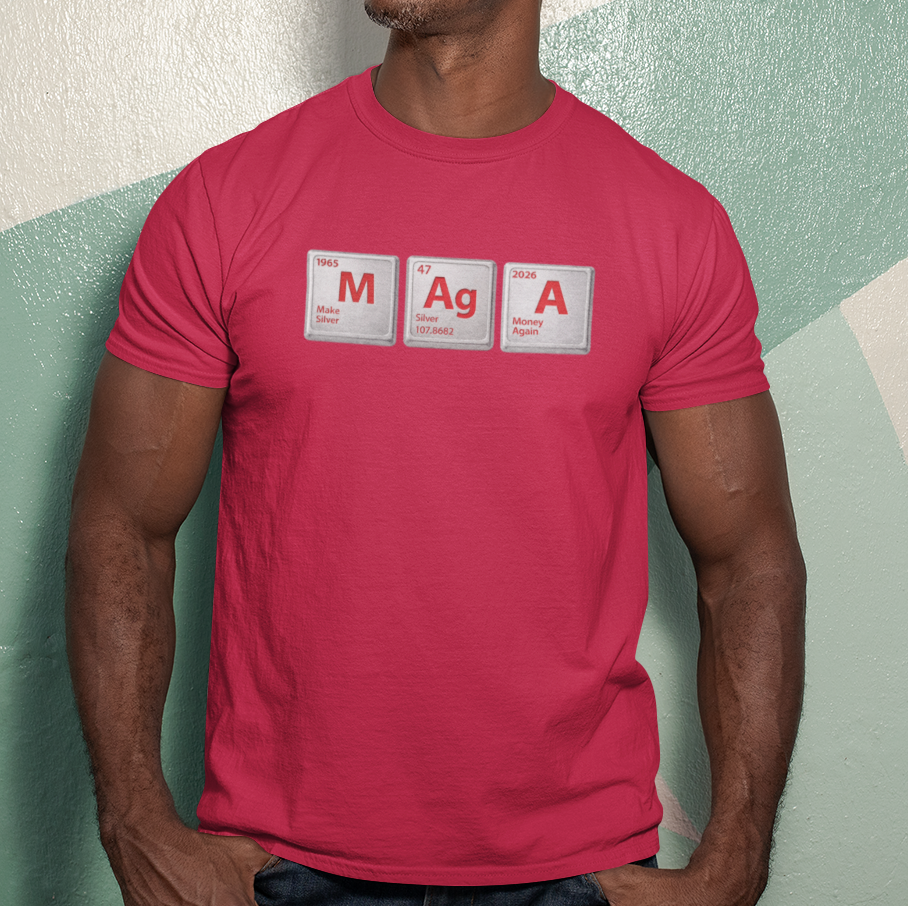 MAgA - Make Silver Money Again Unisex Soft-style T-Shirt