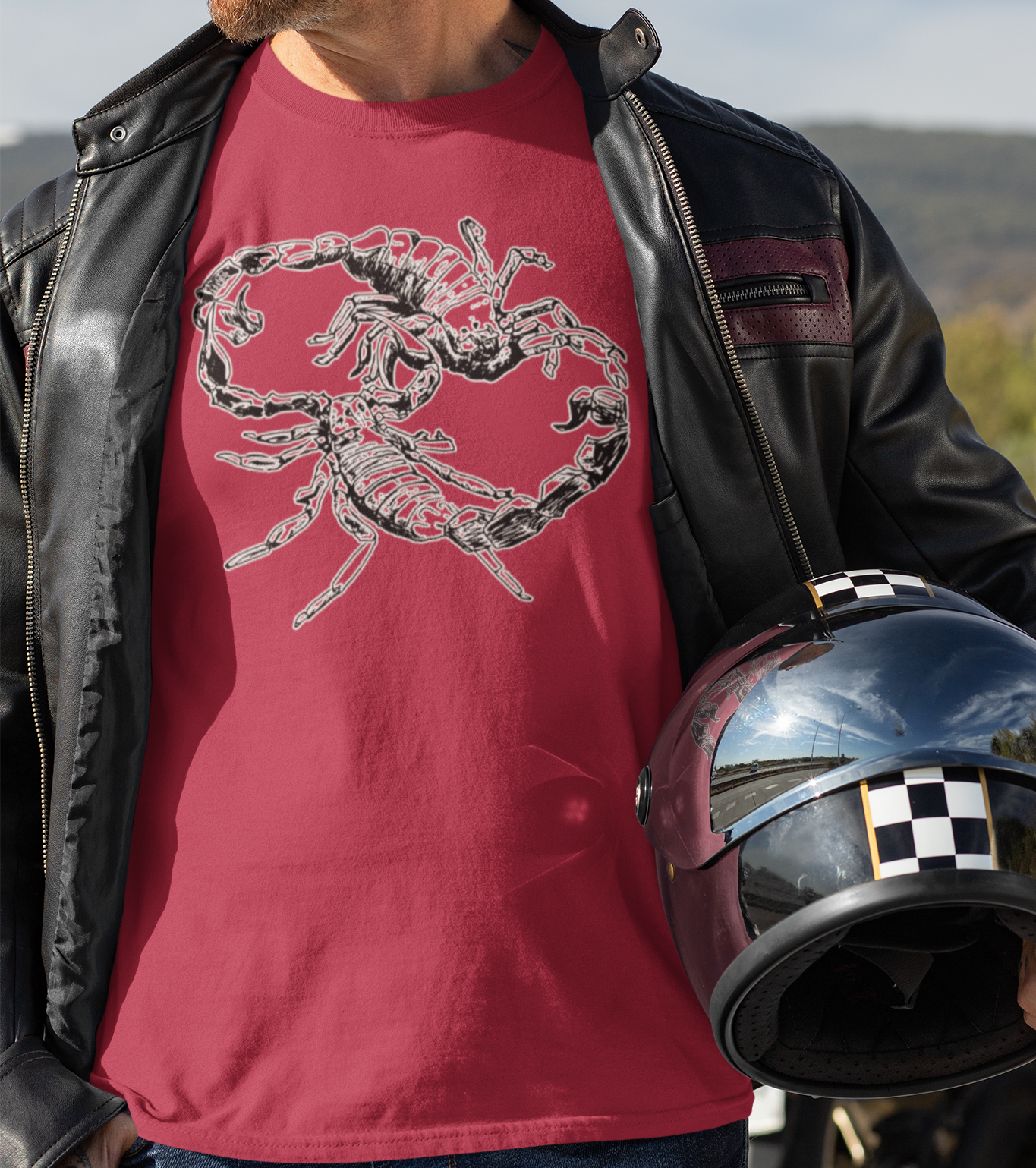 "Scorpion's Dance" from Jamie's Hand-Drawn Scorpion Collection Unisex Soft-style T-Shirt