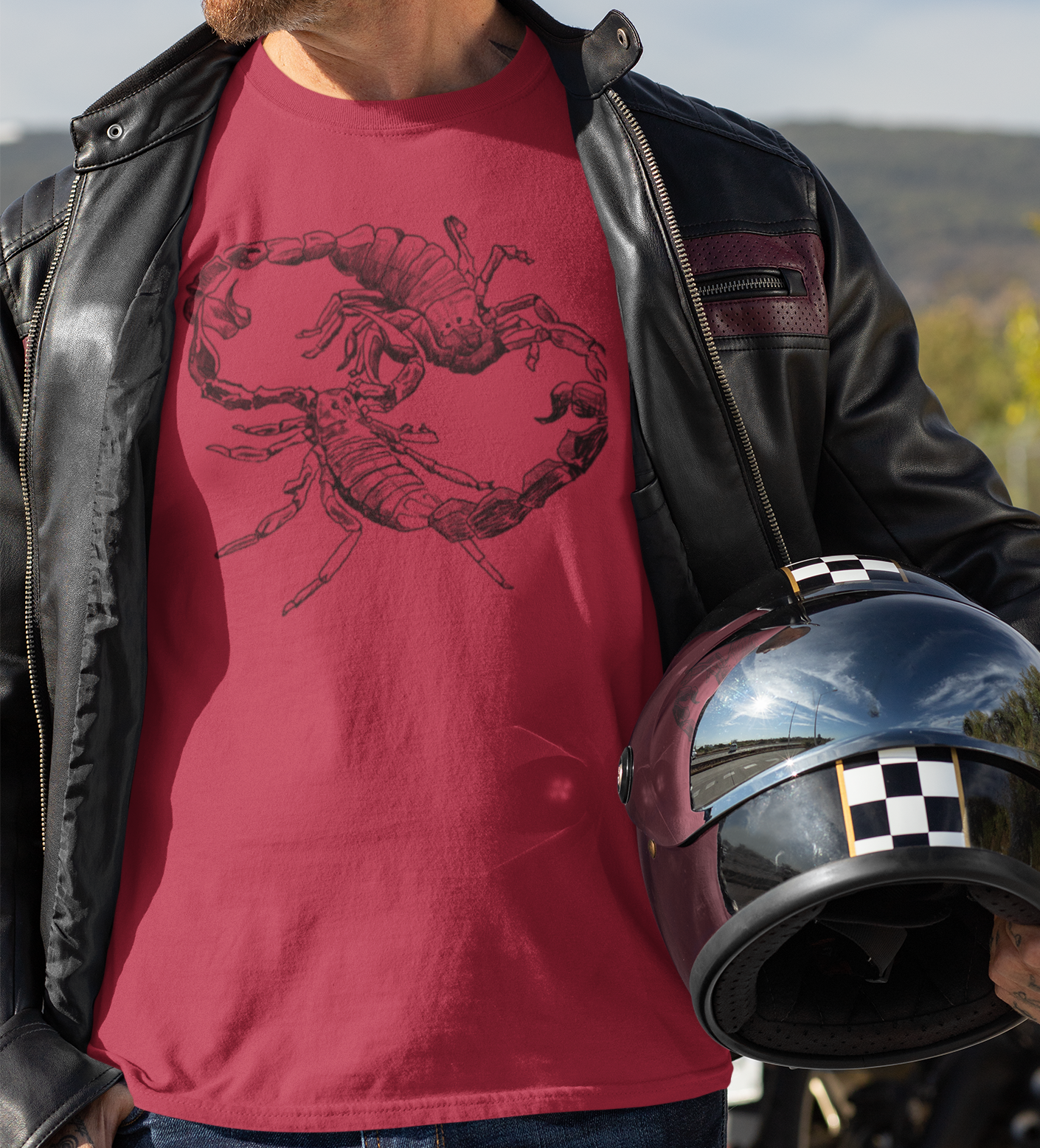 "Scorpion's Dance" from Jamie's Hand-Drawn Scorpion Collection Unisex Soft-style T-Shirt