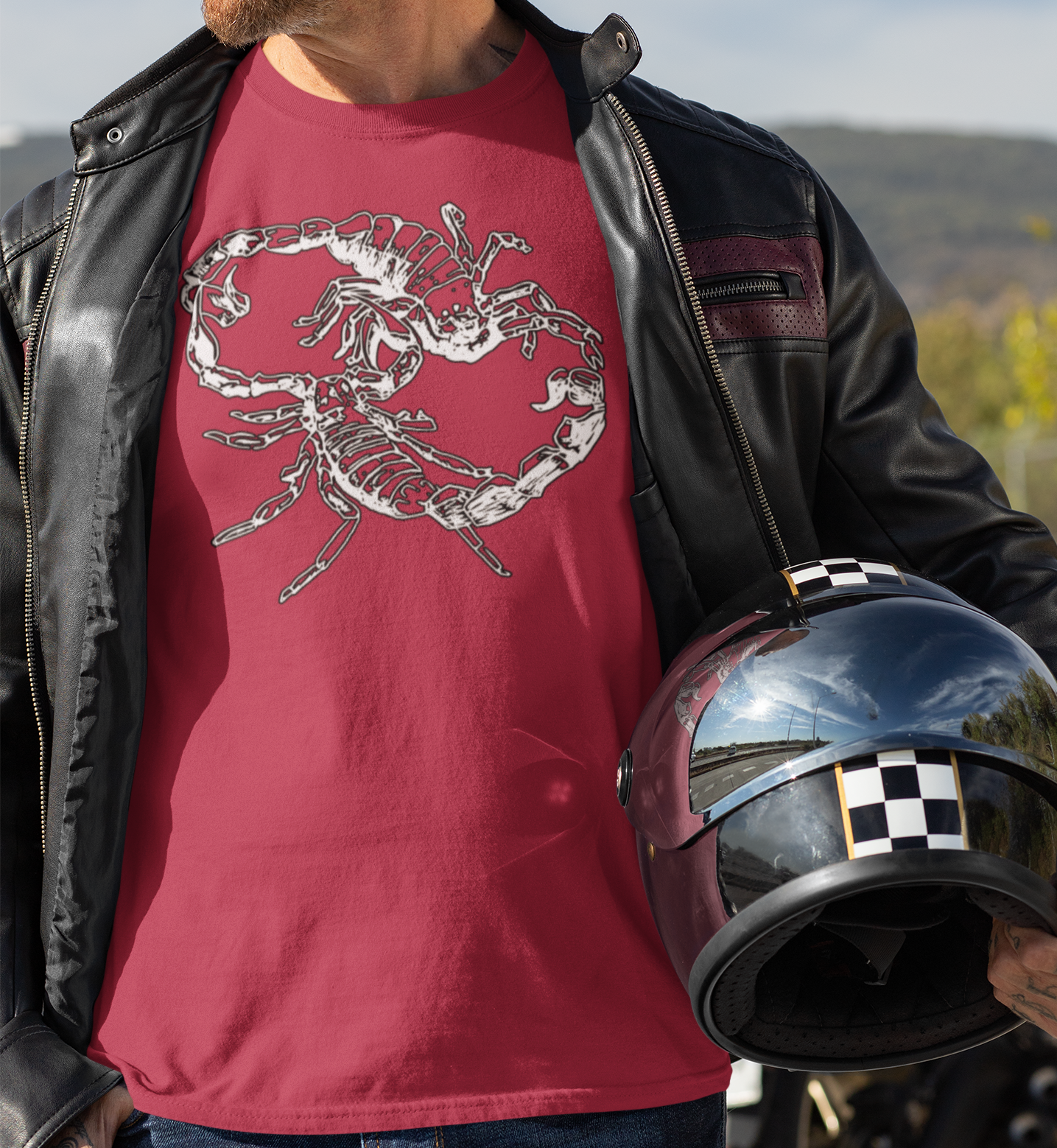 "Scorpion's Dance" from Jamie's Hand-Drawn Scorpion Collection Unisex Soft-style T-Shirt