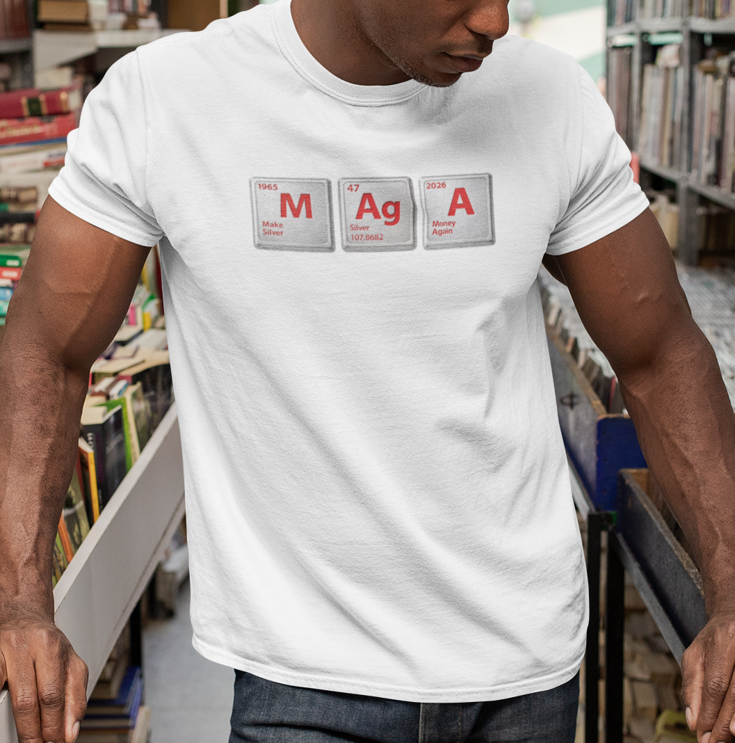 MAgA - Make Silver Money Again Unisex Soft-style T-Shirt