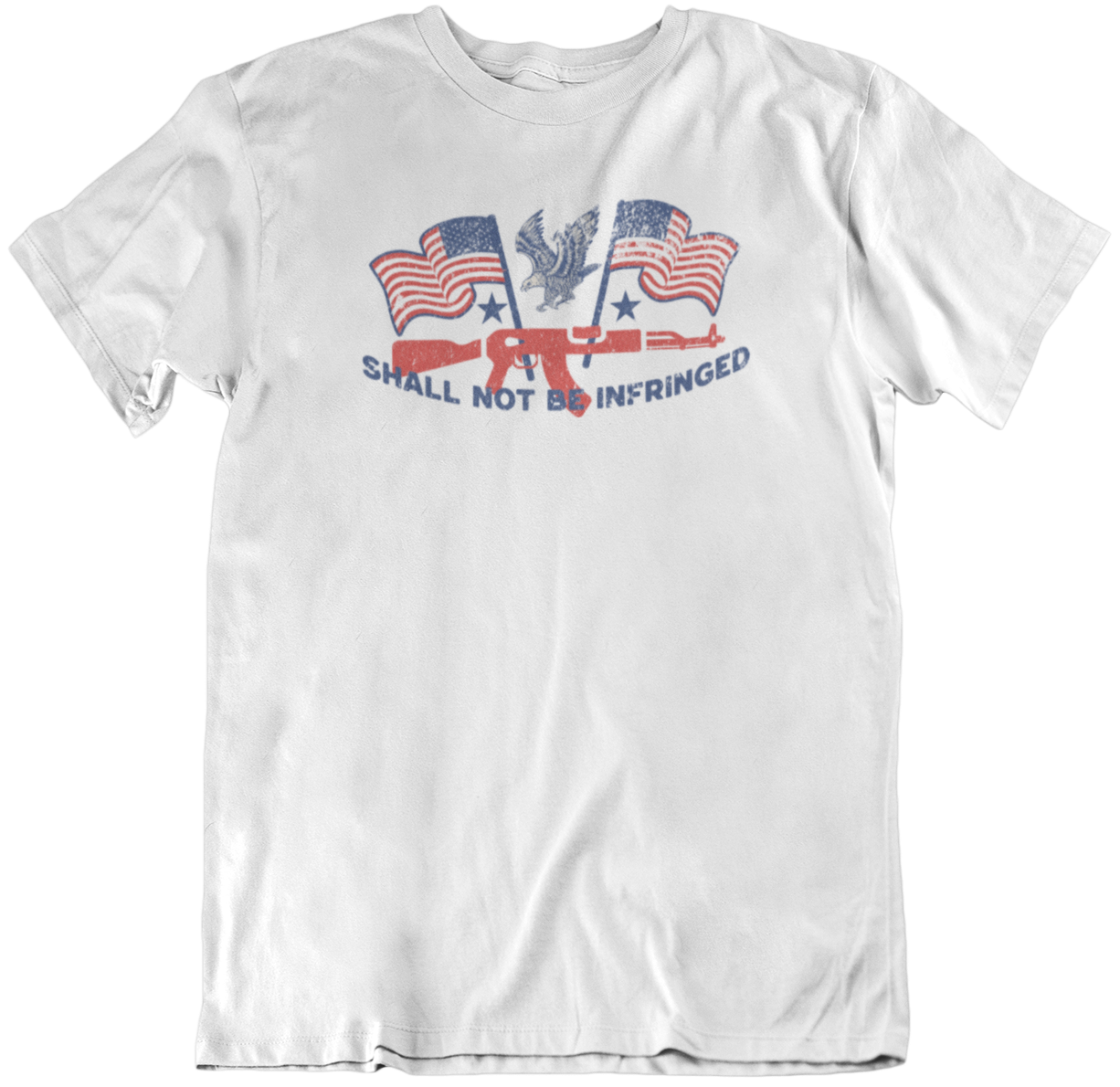 "Shall Not Be Infringed" Patriotic Unisex Soft-style T-Shirt