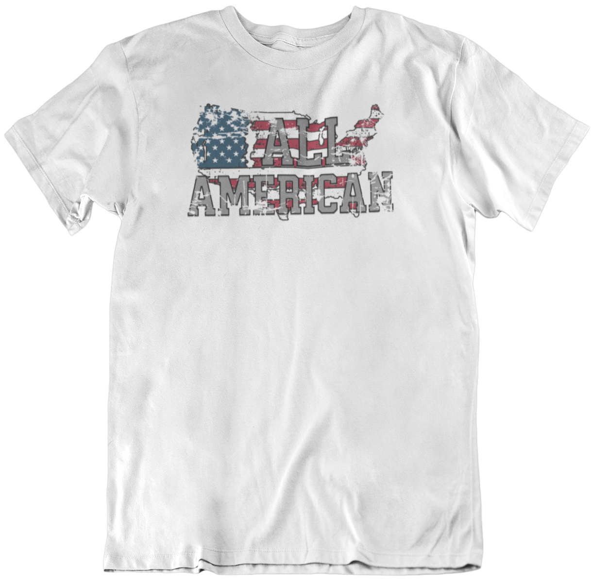 "All American" Patriotic Unisex Soft-style T-Shirt