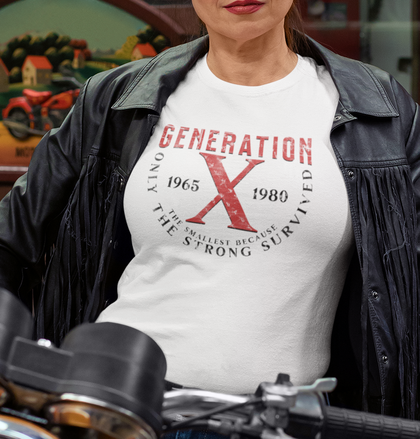 Generation X - Only The Strong Survived Unisex Soft-style T-Shirt